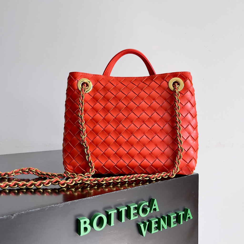 Bottega Veneta 786008 Red Chain Bag - detail image 3