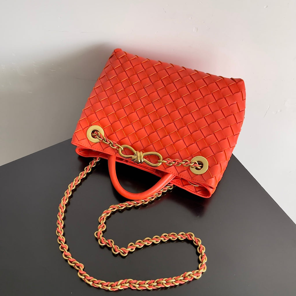 Bottega Veneta 786008 Red Chain Bag - detail image 6