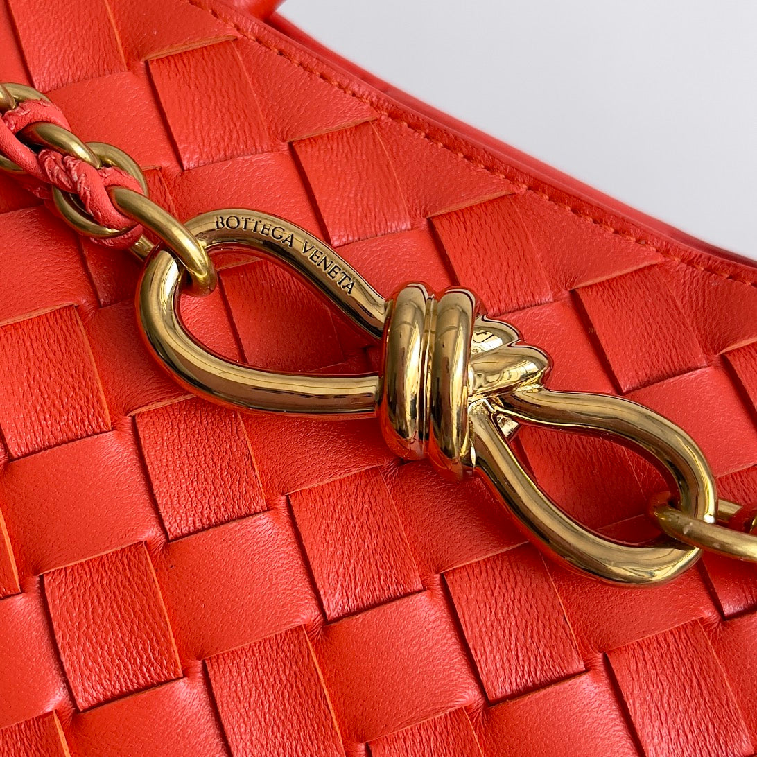 Bottega Veneta 786008 Red Chain Bag - detail image 5