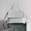 Bottega Veneta 776783 Silver Designer Handbag