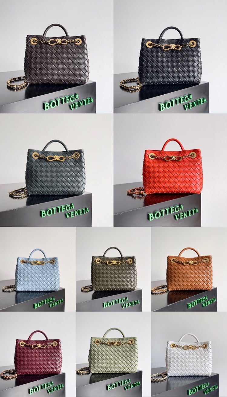 Bottega Veneta Silver Designer Handbag Edition 132