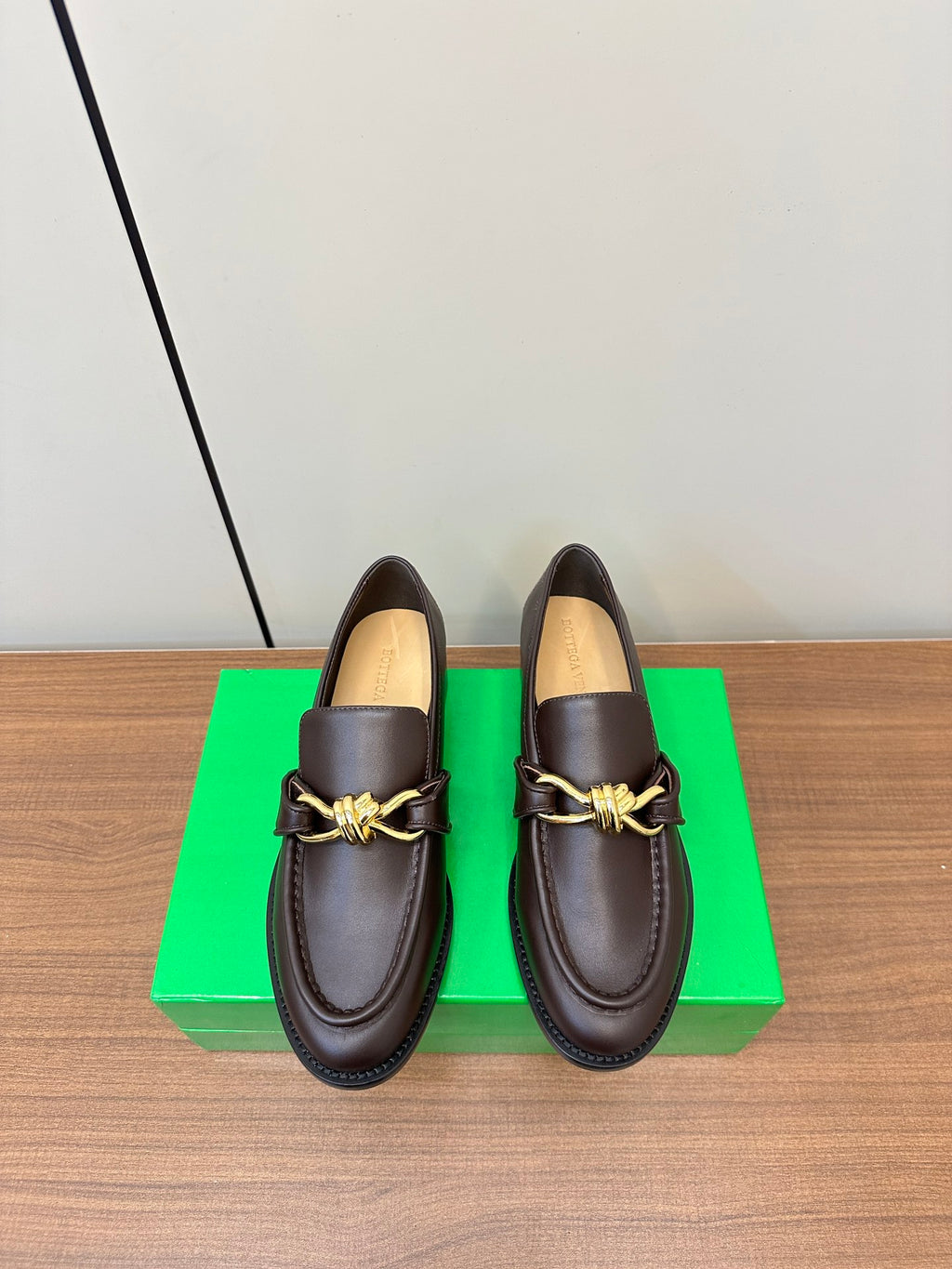 Bottega Veneta Black & Brown Designer Shoes EU 35-39 Edition 6