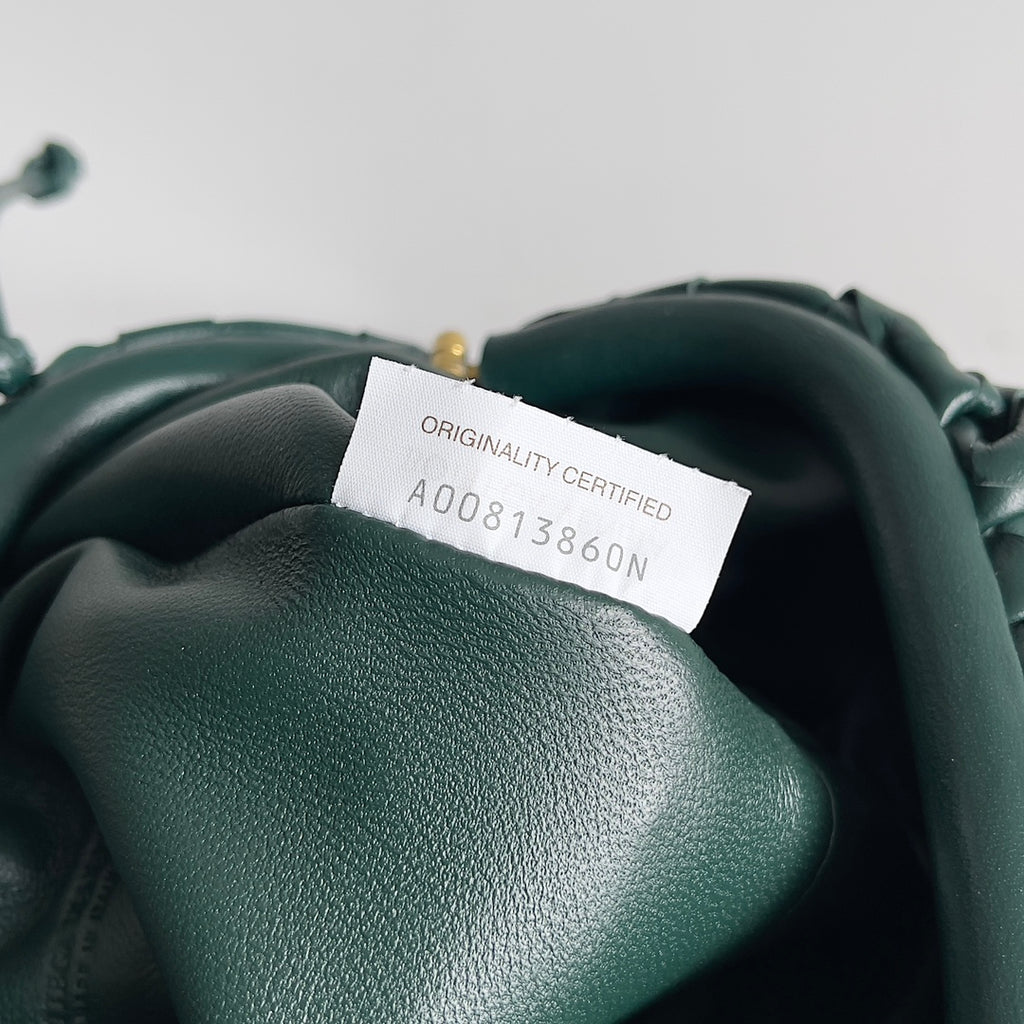 Bottega Veneta Green Clutch Bag - detail image 5