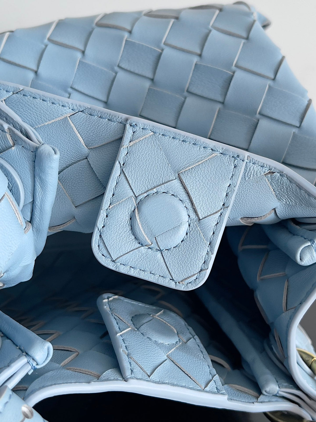 Bottega Veneta 796569 Blue Designer Handbag - detail image 6