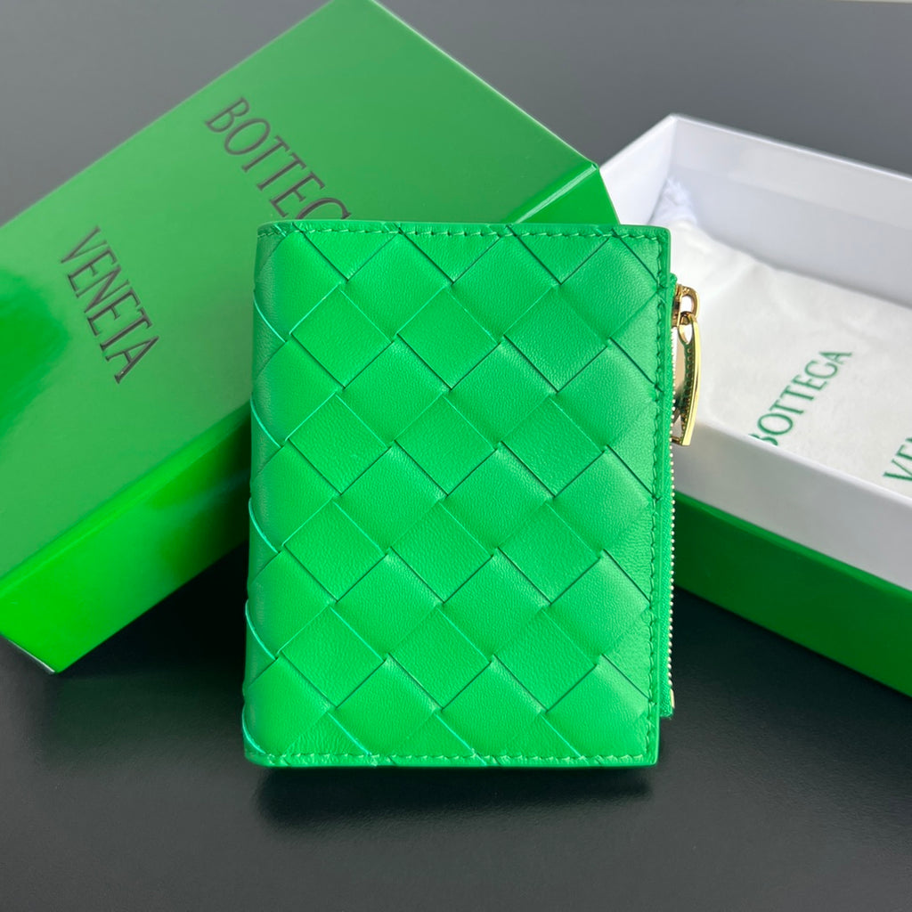 Bottega Veneta Green Coin Purse
