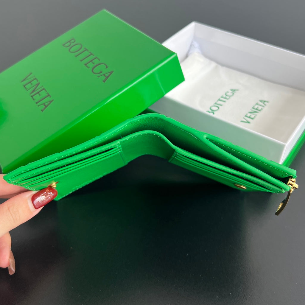Bottega Veneta Green Coin Purse - detail image 6