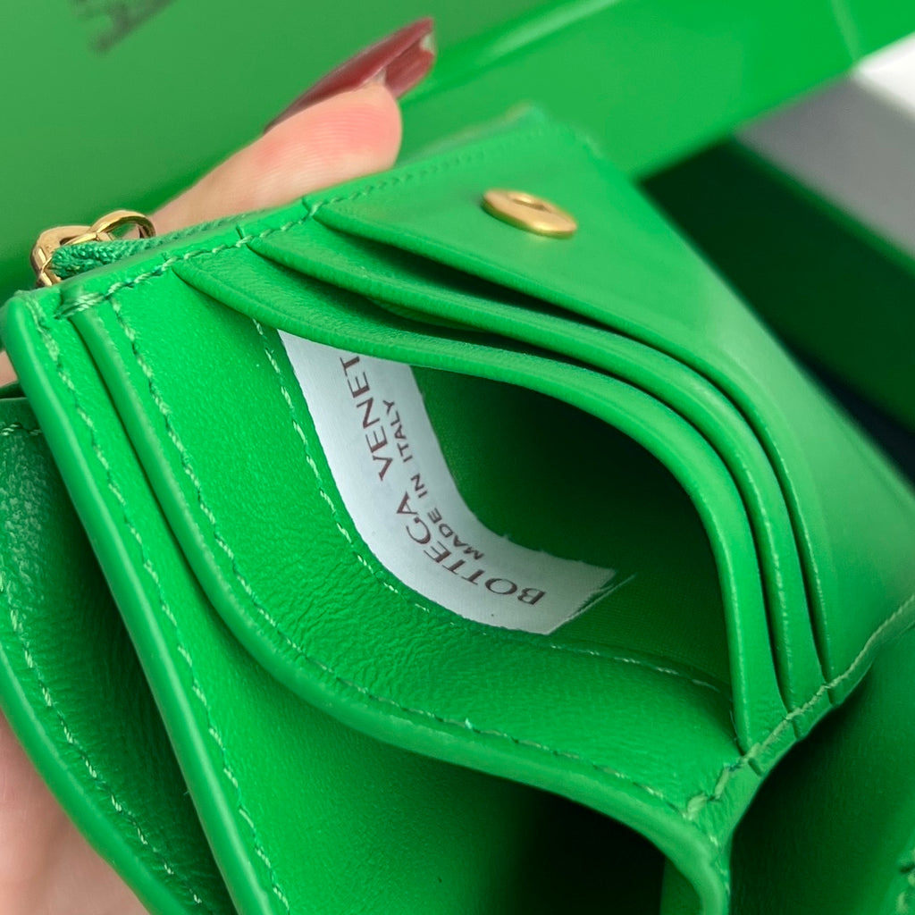 Bottega Veneta Green Coin Purse - detail image 8