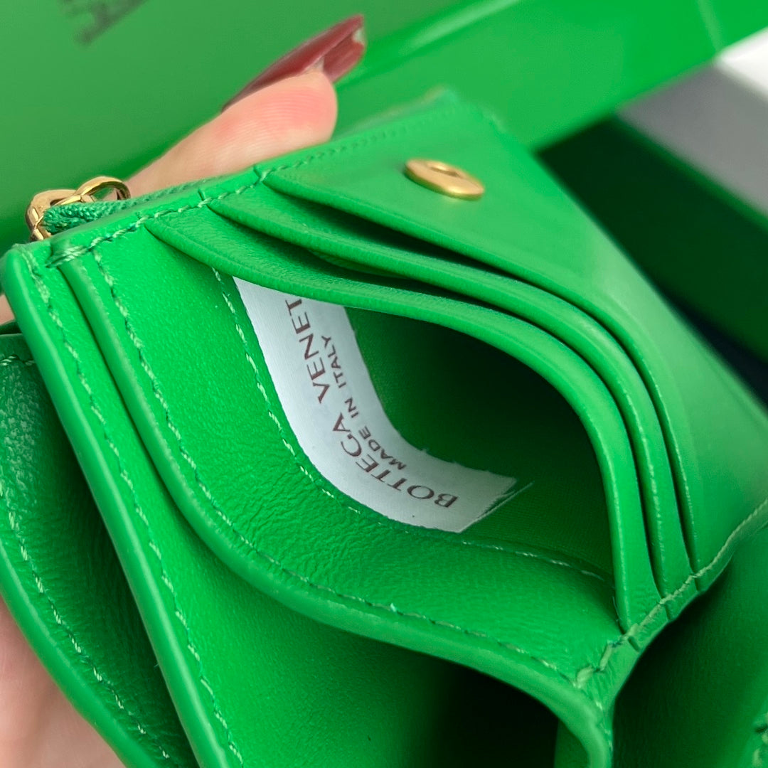 Bottega Veneta Green Coin Purse - detail image 8