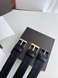 Bottega Veneta Black Designer Belt Edition 19