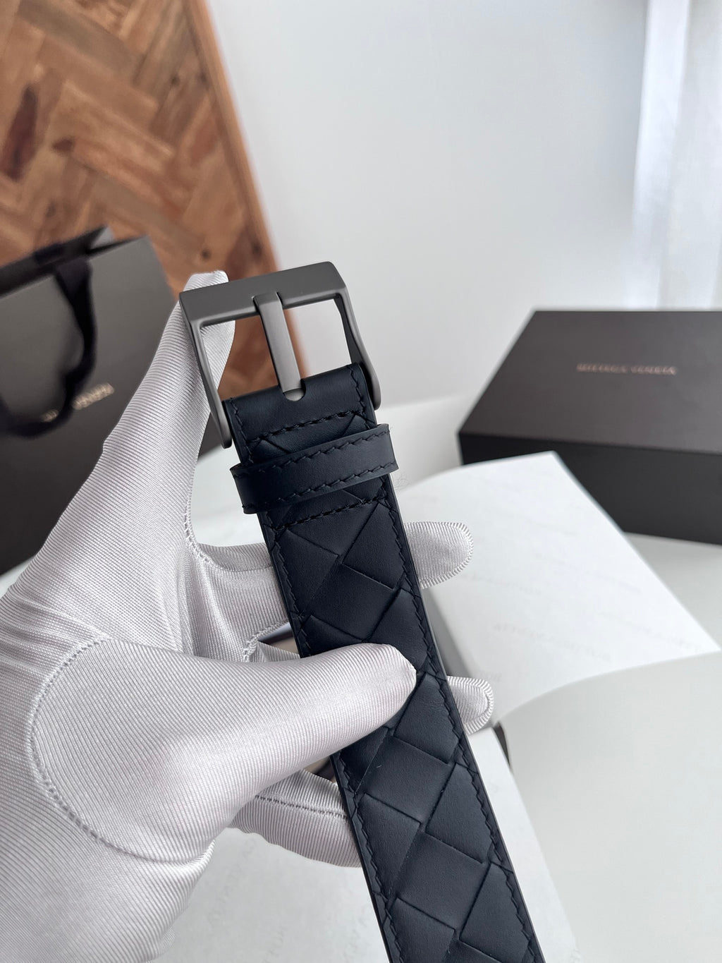 Bottega Veneta 799046V4KF18984 Black Designer Watch - detail image 3