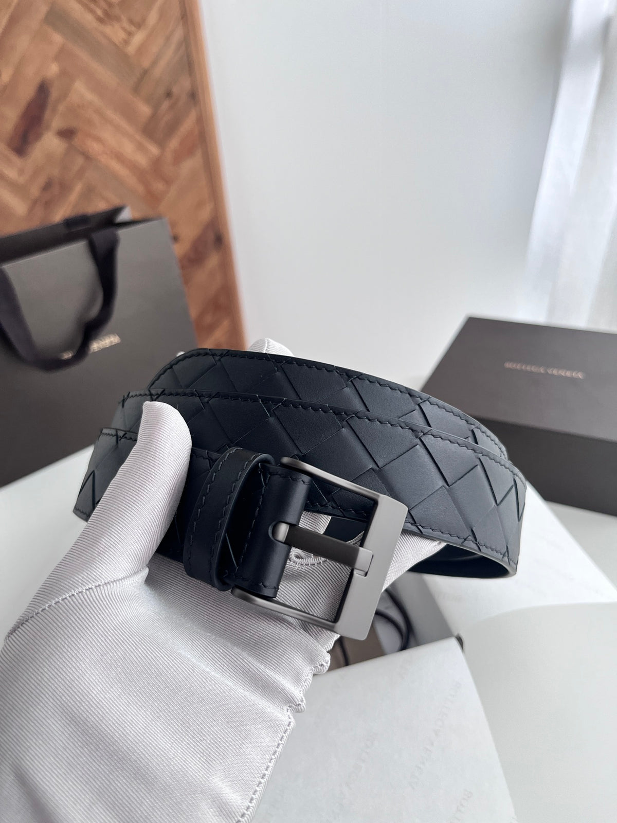 Bottega Veneta 799046V4KF18984 Black Designer Watch - detail image 2