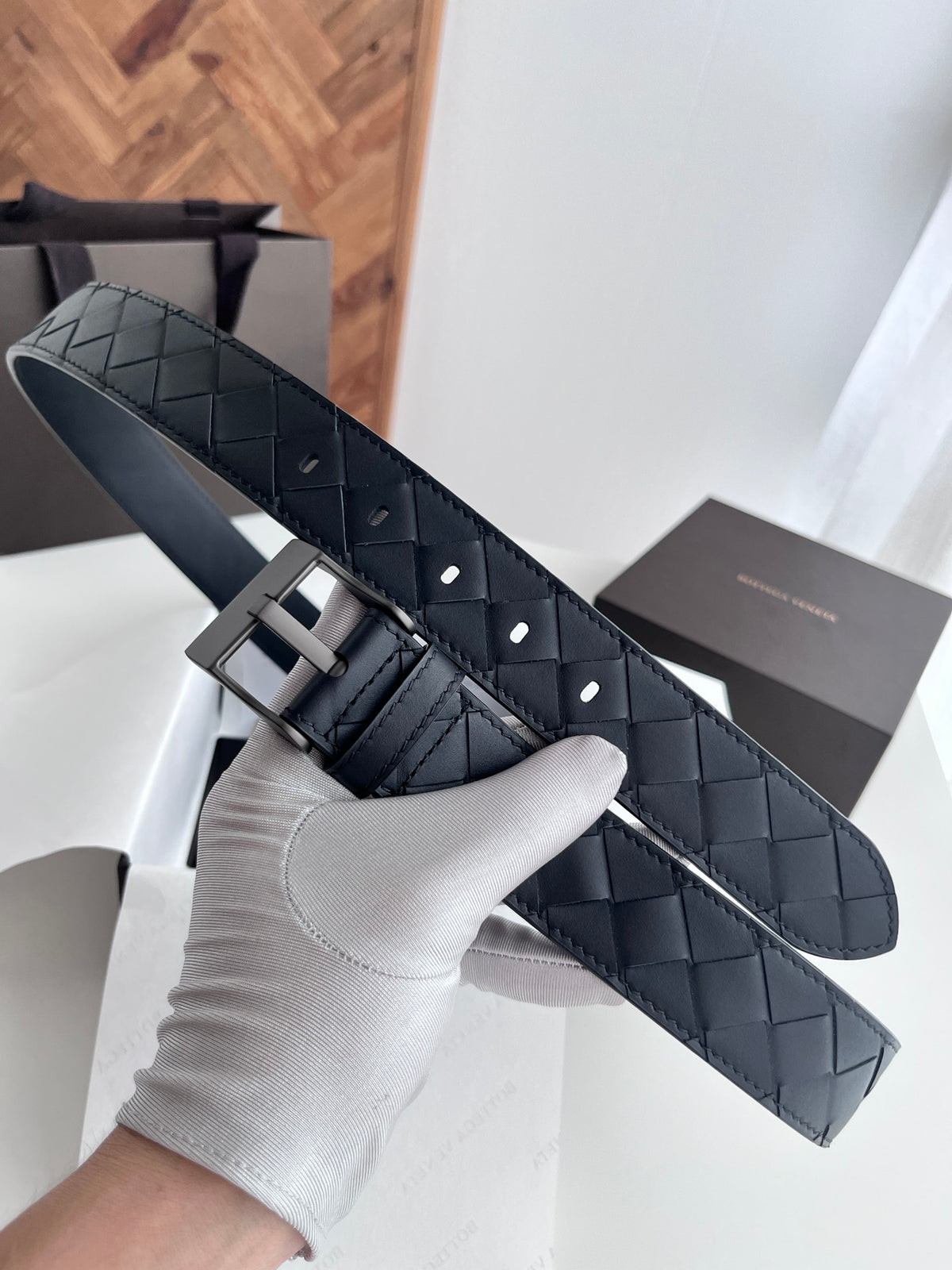 Bottega Veneta 799046V4KF18984 Black Designer Watch - detail image 4