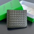 Bottega Veneta SIZE9 Black & Green Coin Purse Edition 5