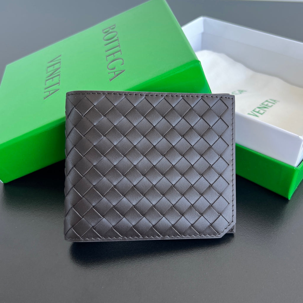 Bottega Veneta SIZE9 Black & Green Coin Purse Edition 4