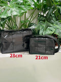 Bottega Veneta Black & Green Designer Handbag Edition 30