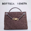 Bottega Veneta 743572 Black & Red Designer Handbag