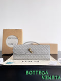 Bottega Veneta Gray Designer Handbag Edition 37