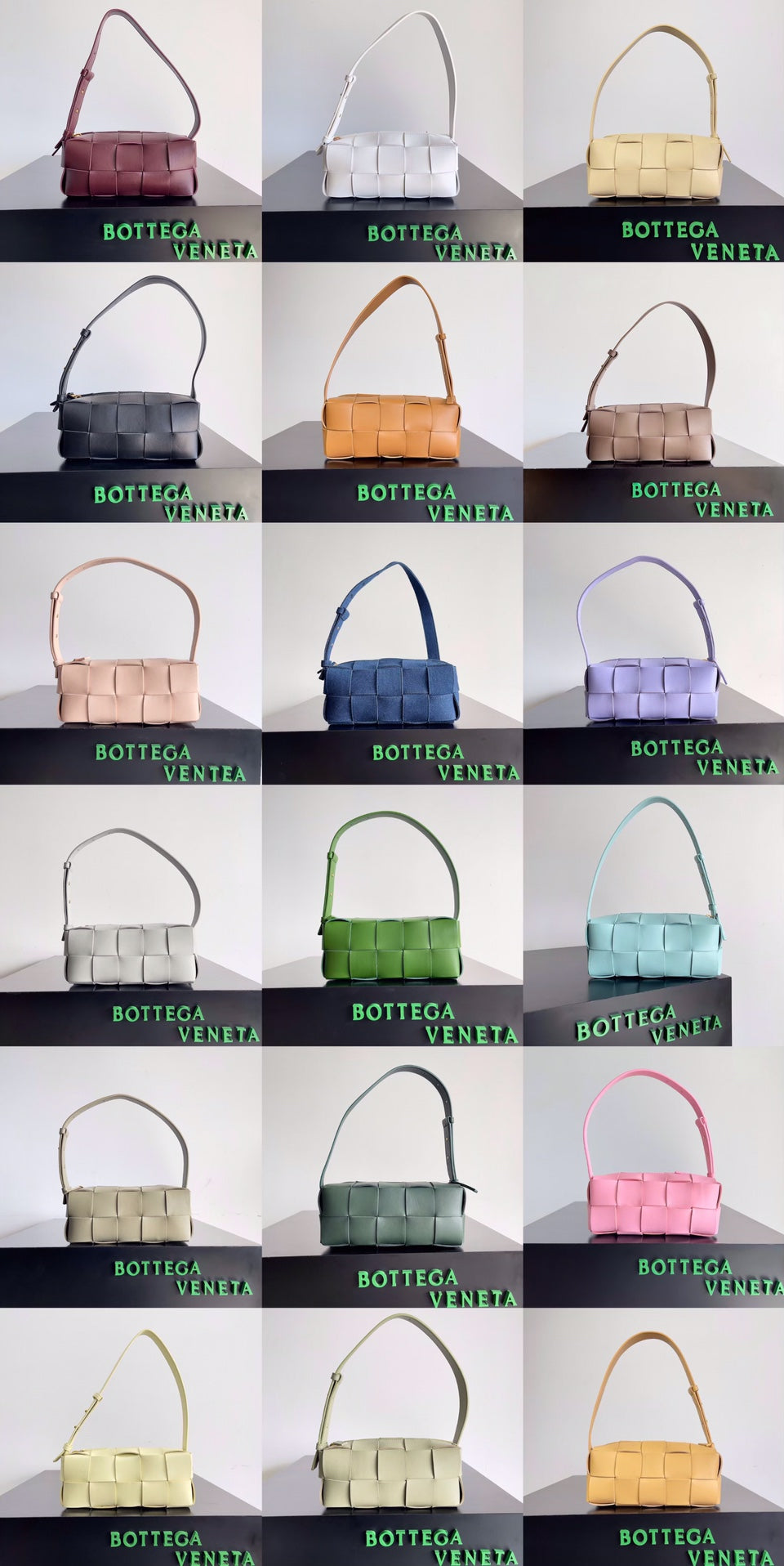 Bottega Veneta Multicolor Designer Handbag Edition 75