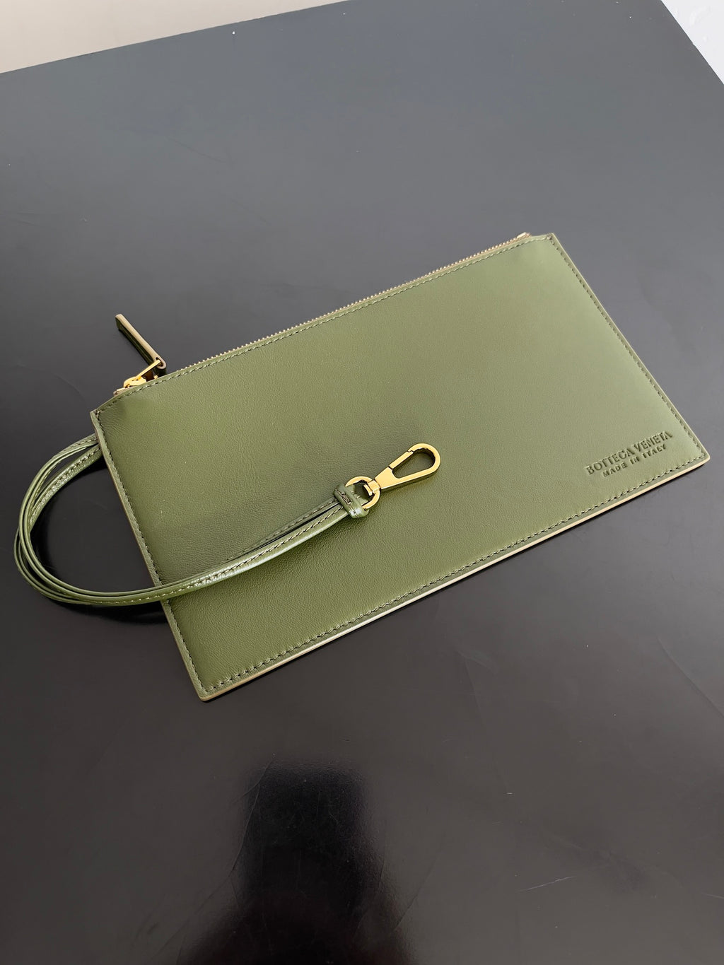 Bottega Veneta 796571 Olive Green Designer Handbag - detail image 6