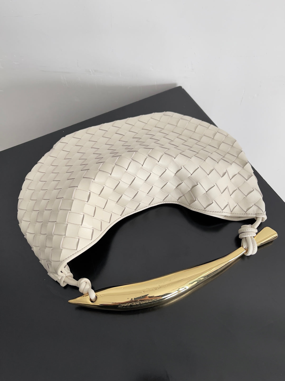Bottega Veneta 716082 Silver Designer Handbag - detail image 4