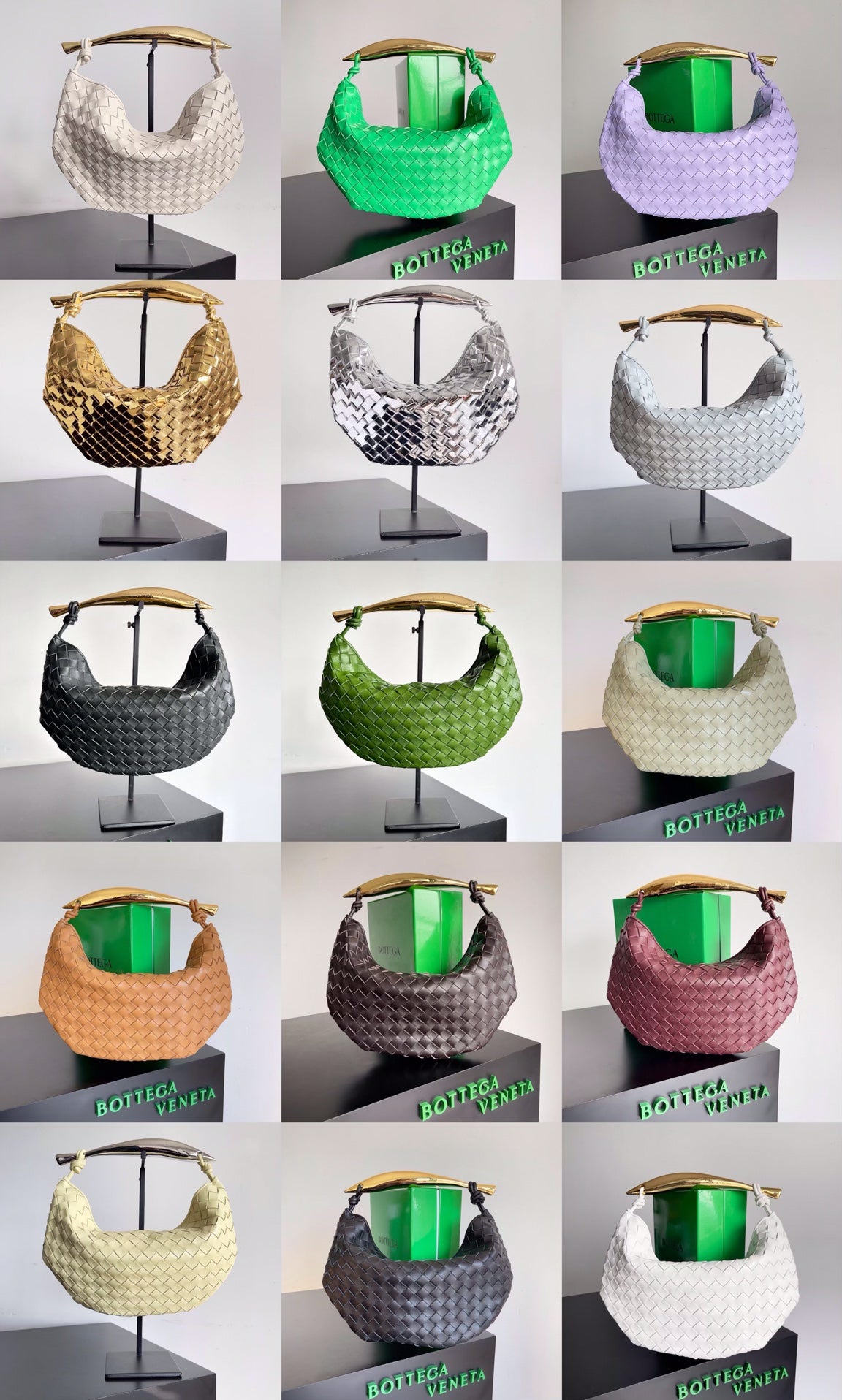 Bottega Veneta Multicolor Designer Handbag Edition 74