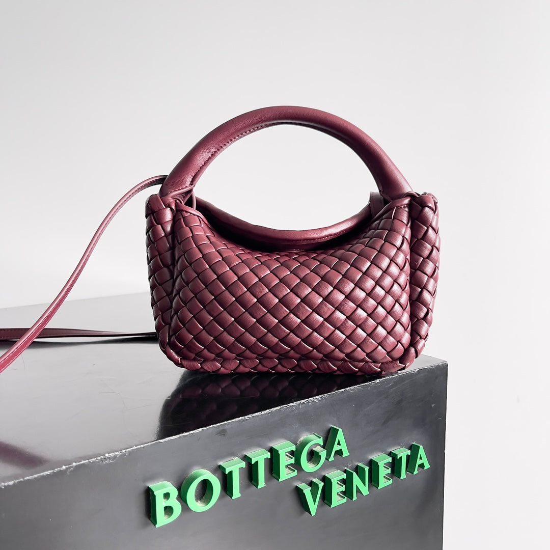 Bottega Veneta 805739 Black & Purple Mini Bag