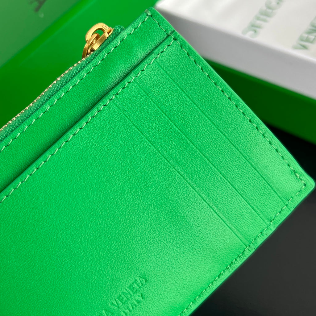 Bottega Veneta 12X8X0 Green Card Holder - detail image 6
