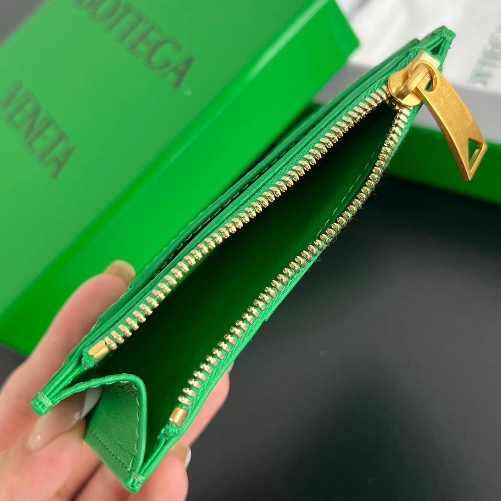 Bottega Veneta 12X8X0 Green Card Holder - detail image 4