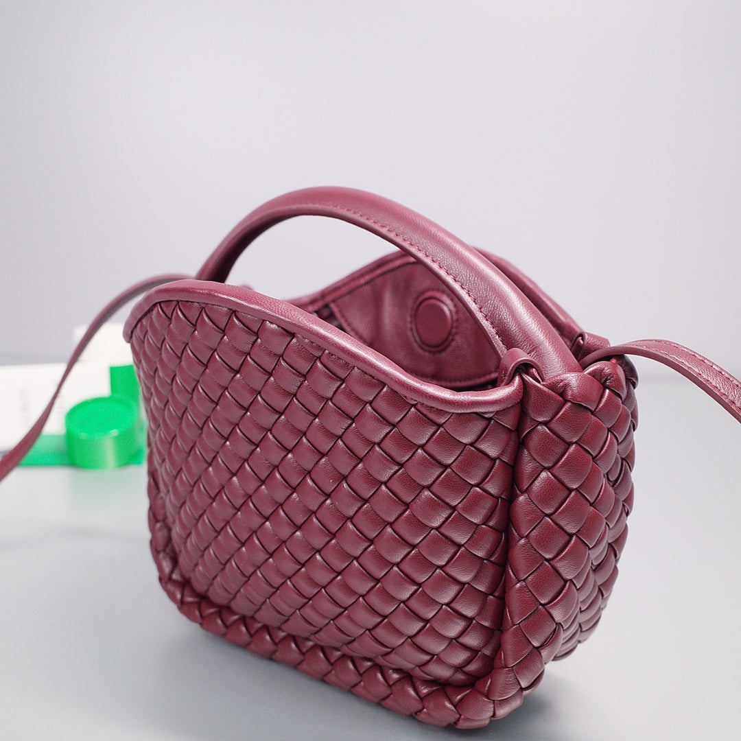 Bottega Veneta 805739 Purple & Red Mini Bag - detail image 7