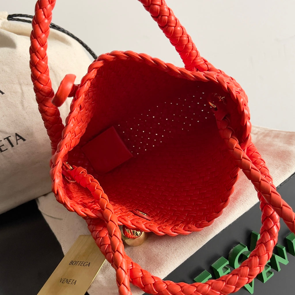 Bottega Veneta 776755 Red Designer Handbag - detail image 9