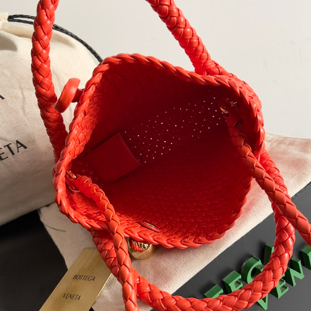 Bottega Veneta 776755 Red Designer Handbag - detail image 9