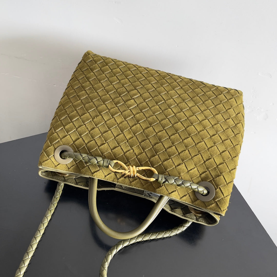 Bottega Veneta 743572 Olive Green Designer Handbag - detail image 8