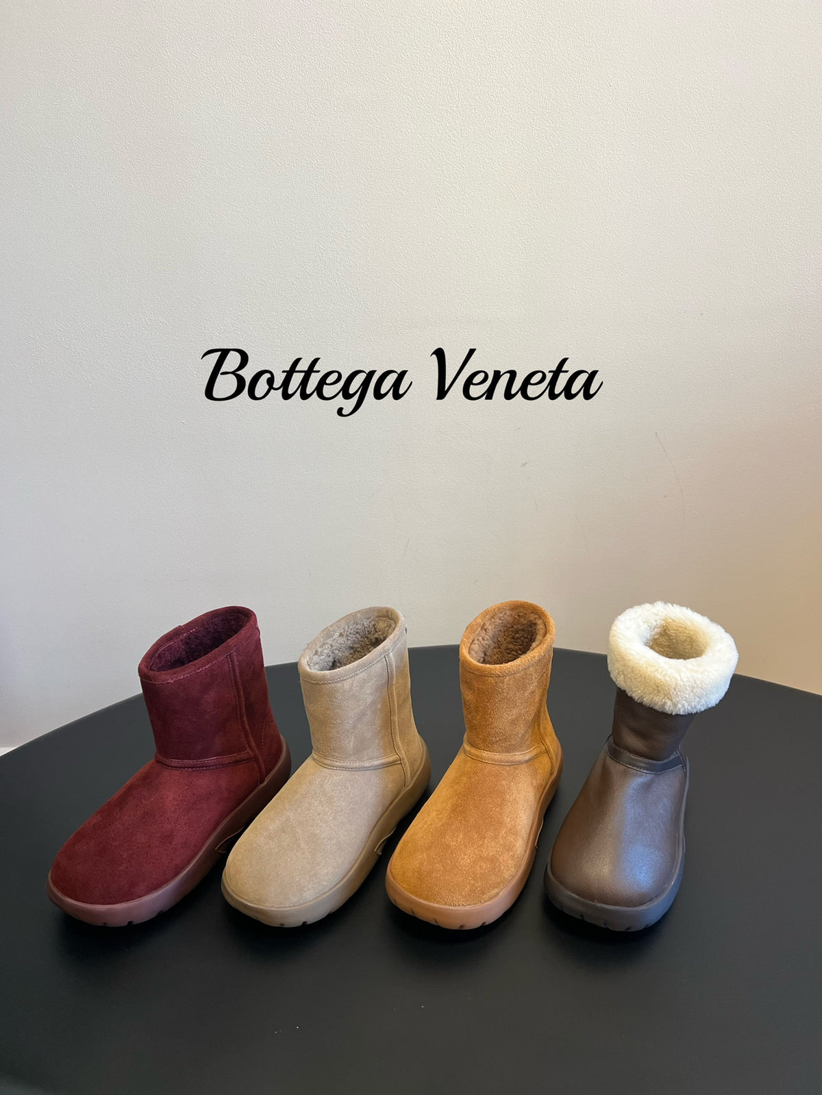 Bottega Veneta Black & Orange Boots EU 35-39