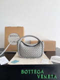 Bottega Veneta Gray & Black Designer Handbag Edition 18