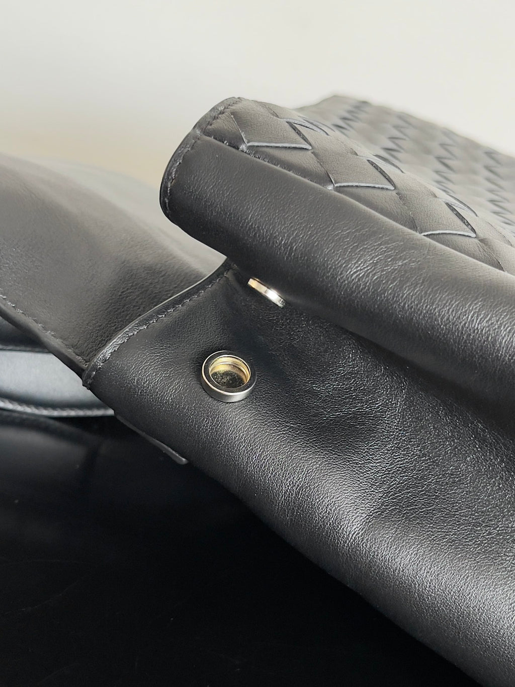 Bottega Veneta 805971 Black Designer Handbag Edition 5 - detail image 6