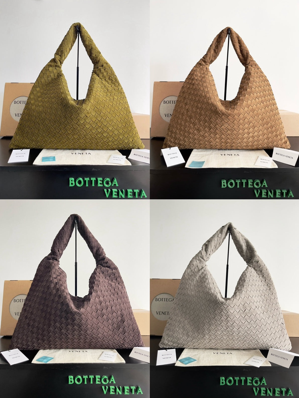 Bottega Veneta Black Designer Handbag Edition 907