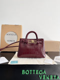 Bottega Veneta Red & Black Designer Handbag Edition 21