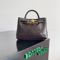 Bottega Veneta 777614 Black Designer Handbag