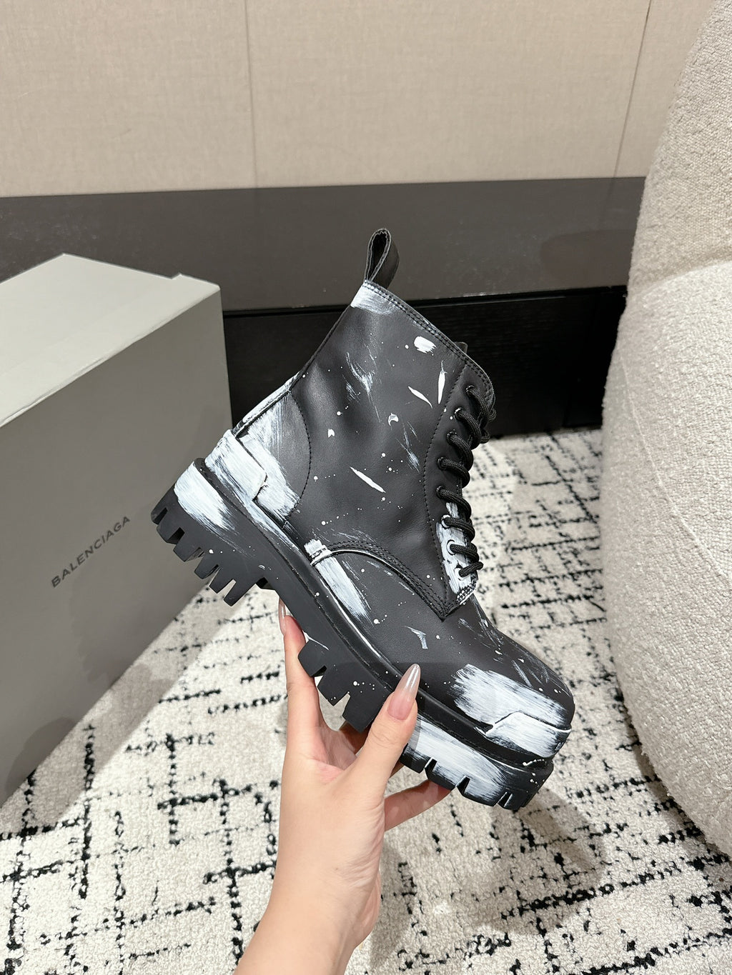 Balenciaga Black Boots EU 35-44 - detail image 5