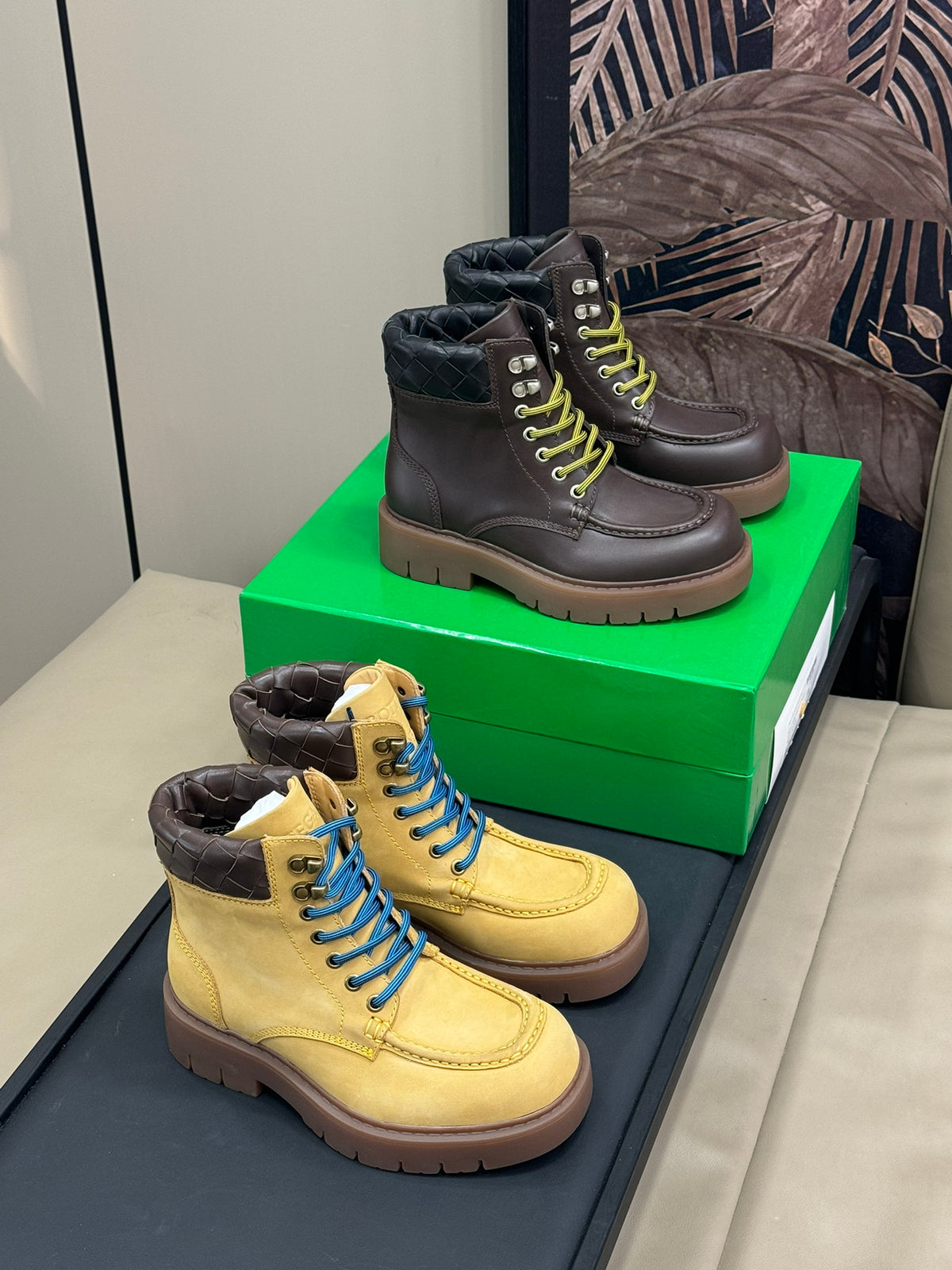 Bottega Veneta Black & Green Designer Shoes EU 35-45 Edition 17