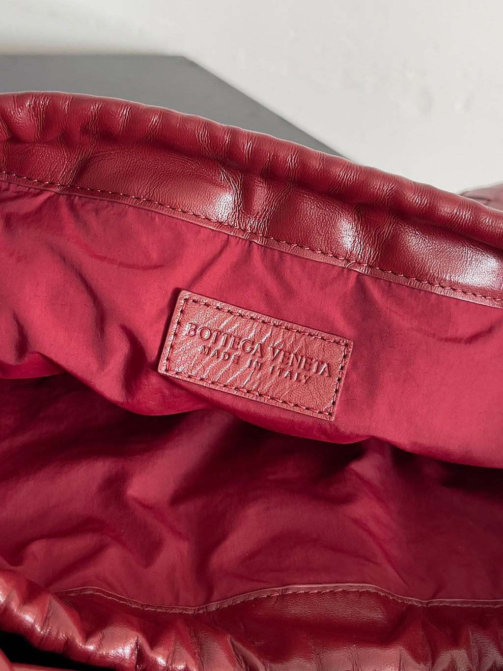 Bottega Veneta 796728 Red Hobo Bag - detail image 7