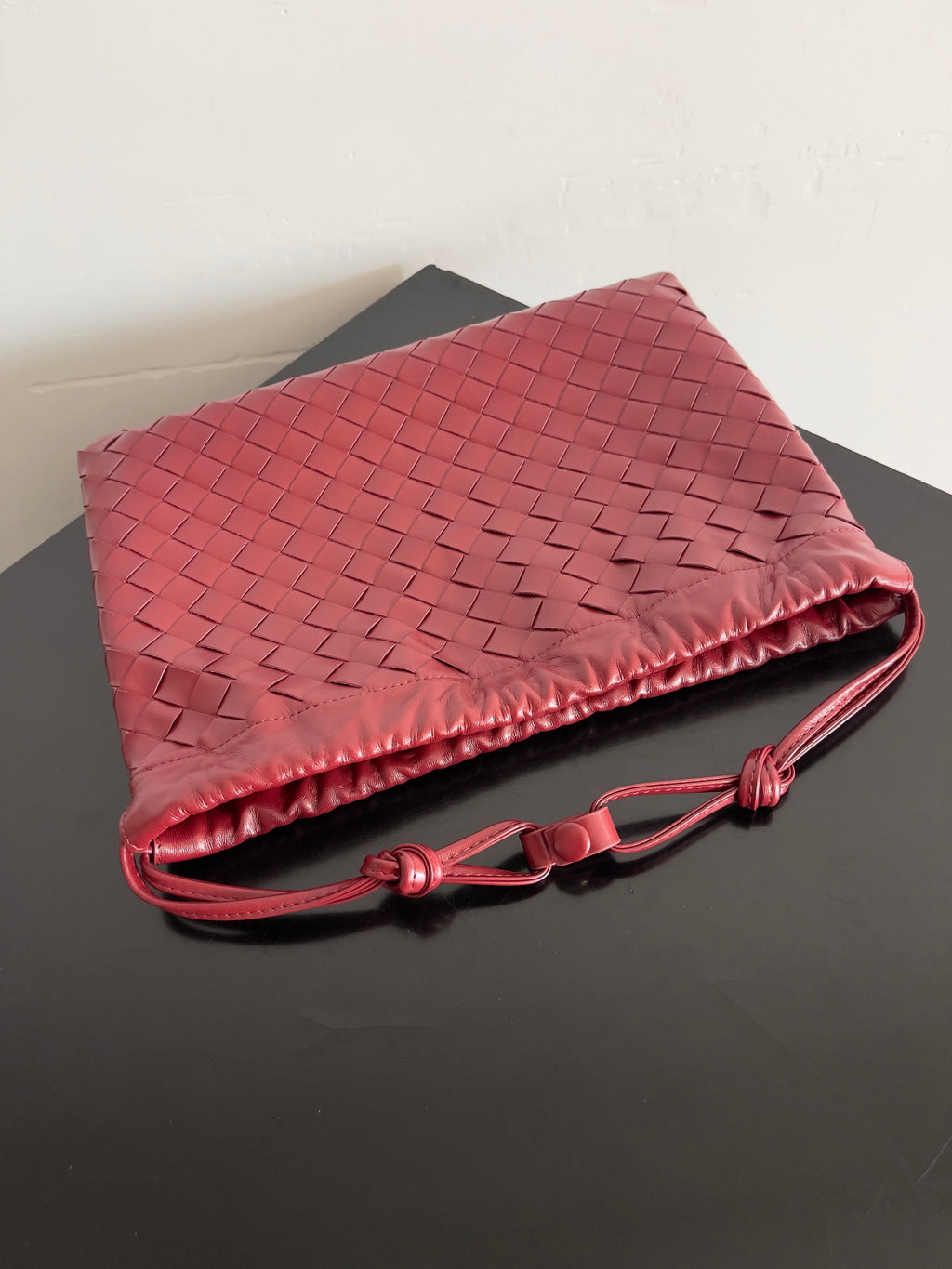 Bottega Veneta 796728 Red Hobo Bag - detail image 6