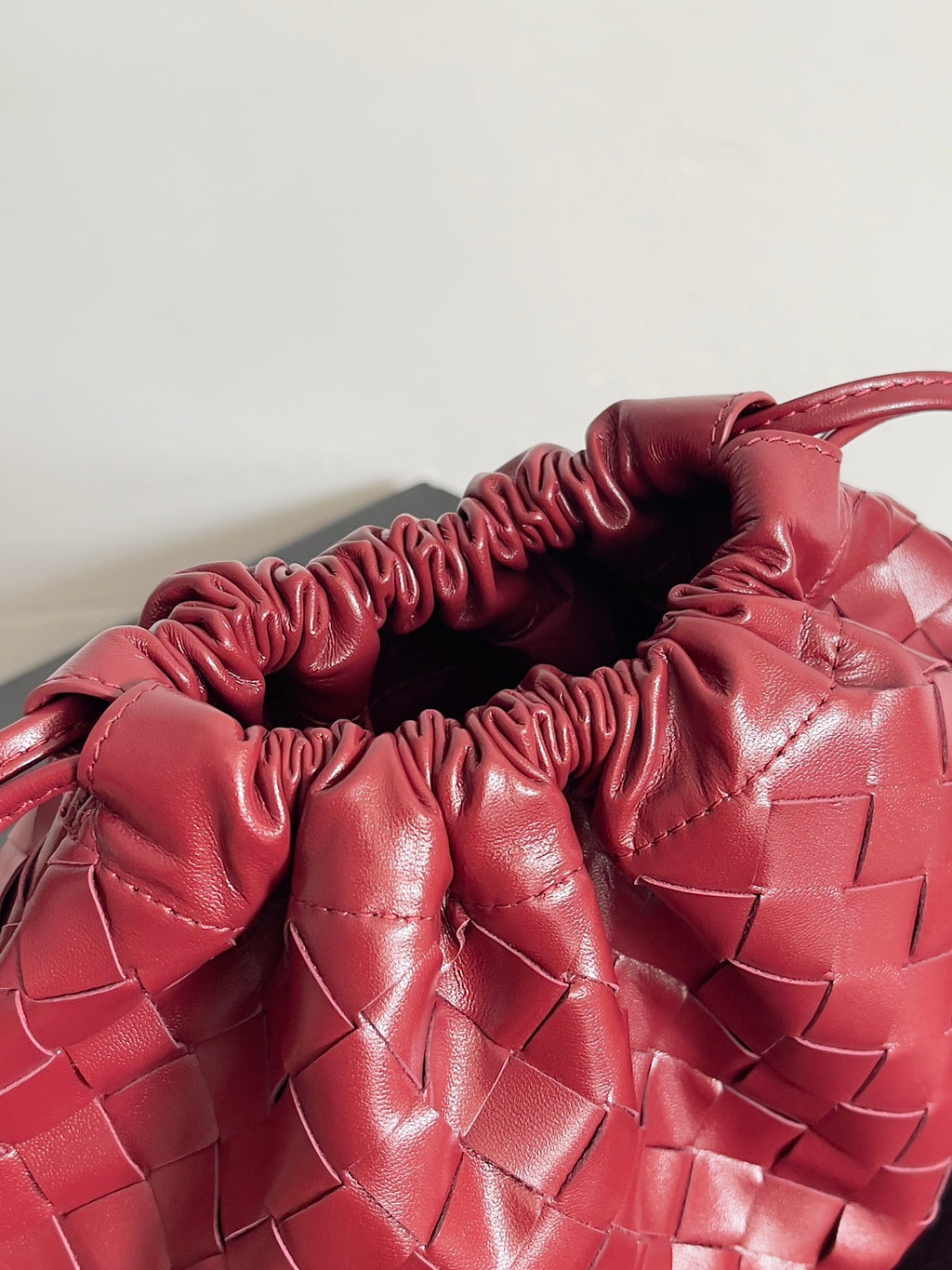 Bottega Veneta 796728 Red Hobo Bag - detail image 8