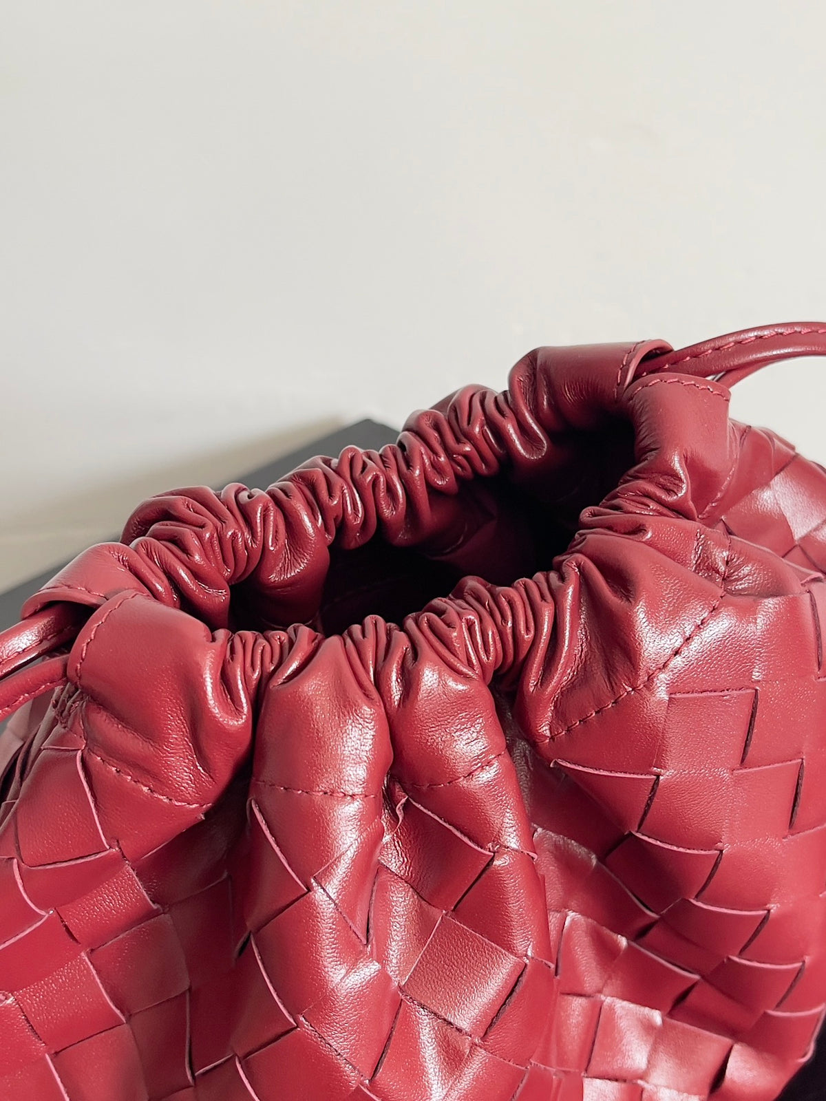 Bottega Veneta 796728 Red Hobo Bag - detail image 8