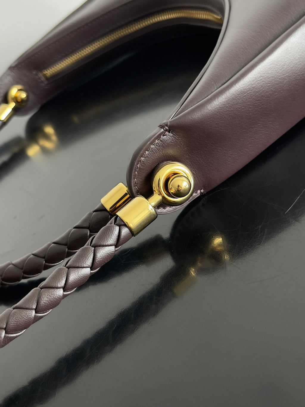 Bottega Veneta 794902 Black Designer Handbag - detail image 5