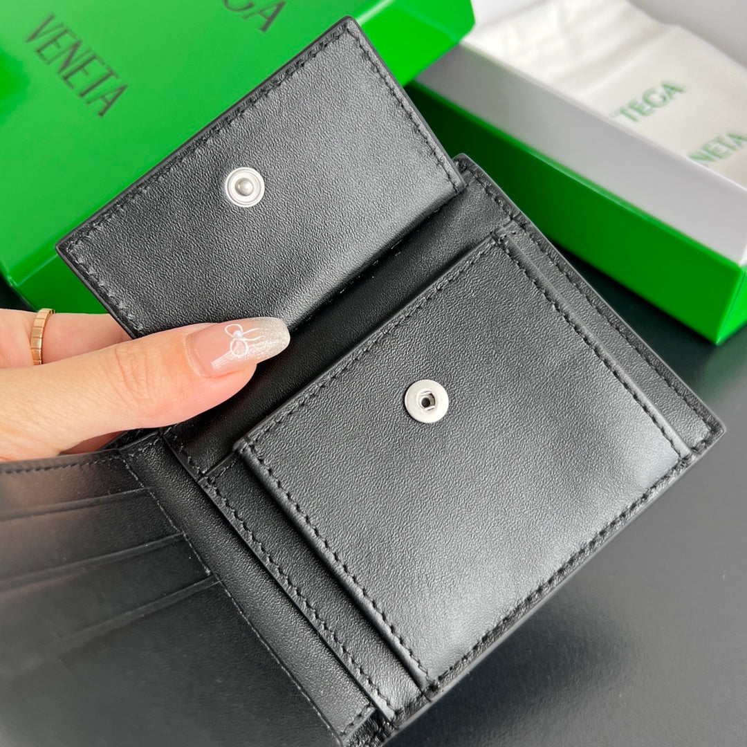 Bottega Veneta Black & Green Coin Purse Edition 30 - detail image 7