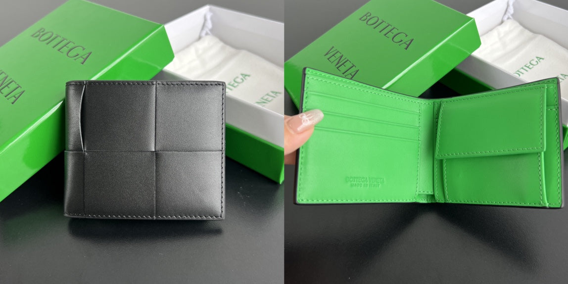 Bottega Veneta Green Designer Wallet Edition 28
