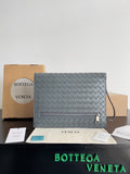 Bottega Veneta Gray Designer Handbag Edition 33