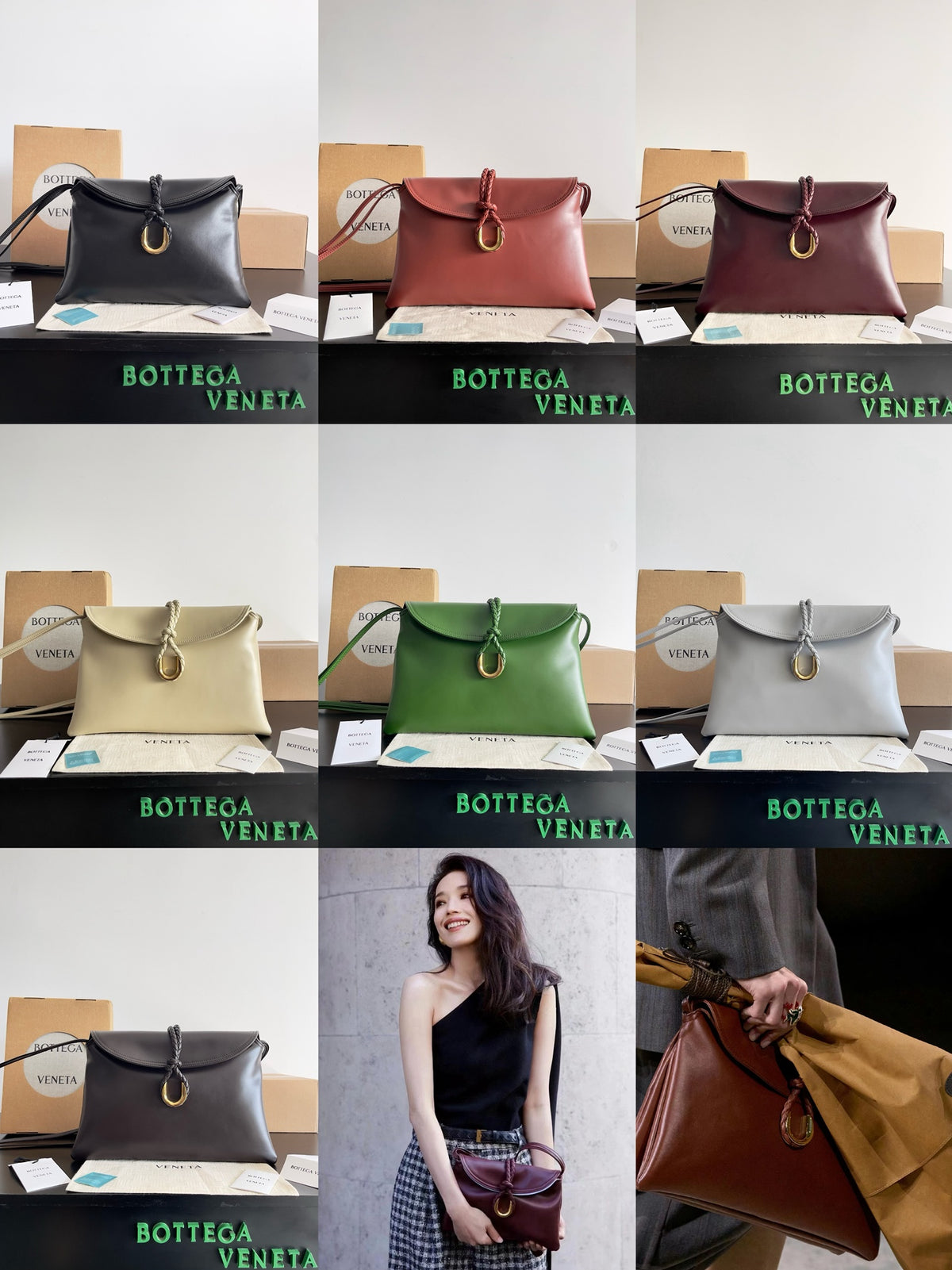 Bottega Veneta Black Designer Handbag Edition 816