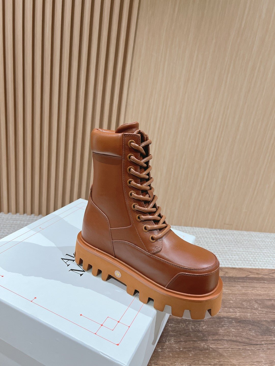 Alexander McQueen MCQ24A Brown Boots EU 35-44 - detail image 3